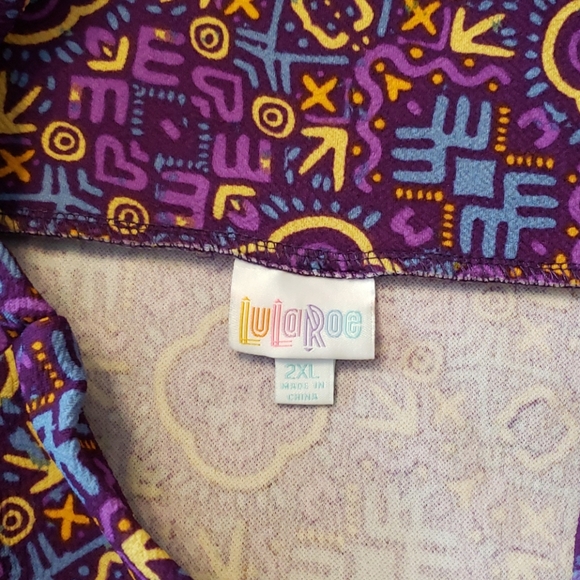 LulaRoe 2xl Azure - Picture 3 of 3